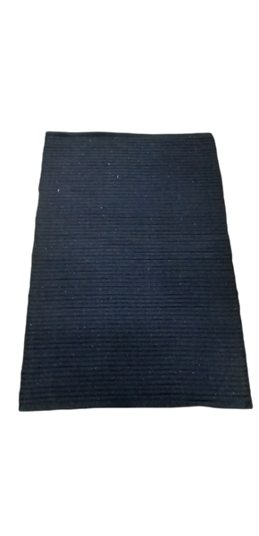 Home Sazz - 60x90 Ribbed Rugs - Black