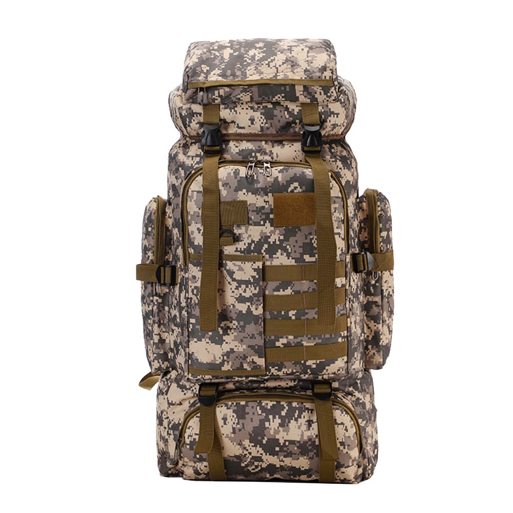 80L Military Tactical Molle Rucksack Backpack for Hiking Hunting -City ...