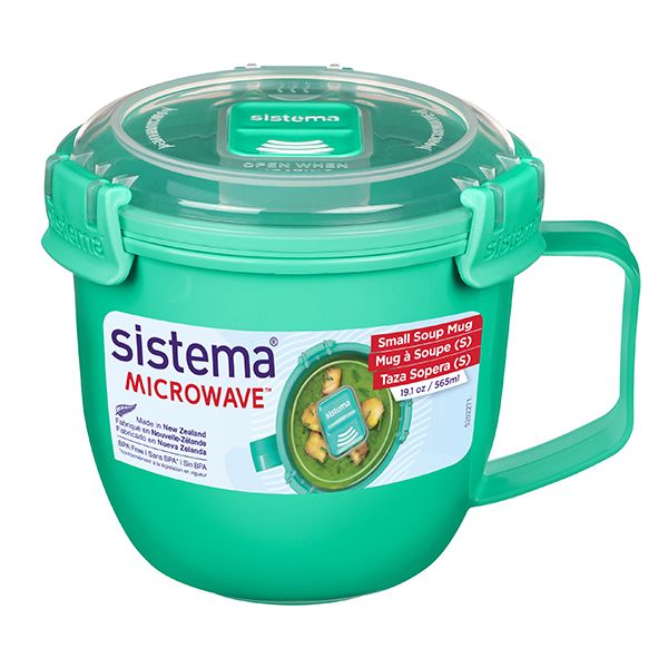 Small Soup Mug To Go Teal