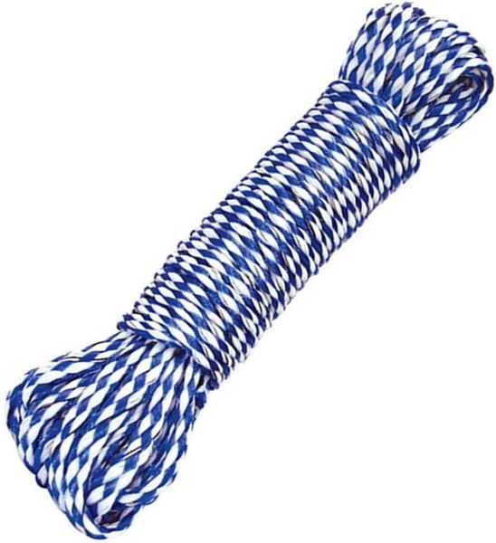 Skyling Ski Rope 8MM X 20M Blue And White - 20m