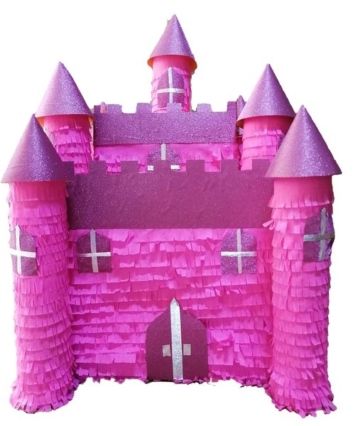Pink Castle Pinata