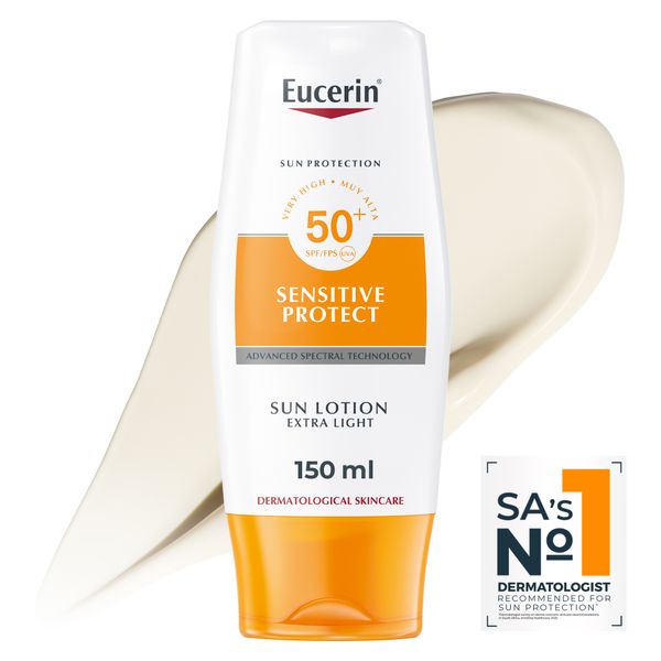 Eucerin Sun Body Lotion Extra Light, Sensitive Protect, SPF50+, 150ml