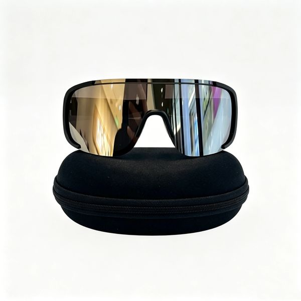 Koirerooy Outdoor Bike Sunglasses Windproof Mercury Lens