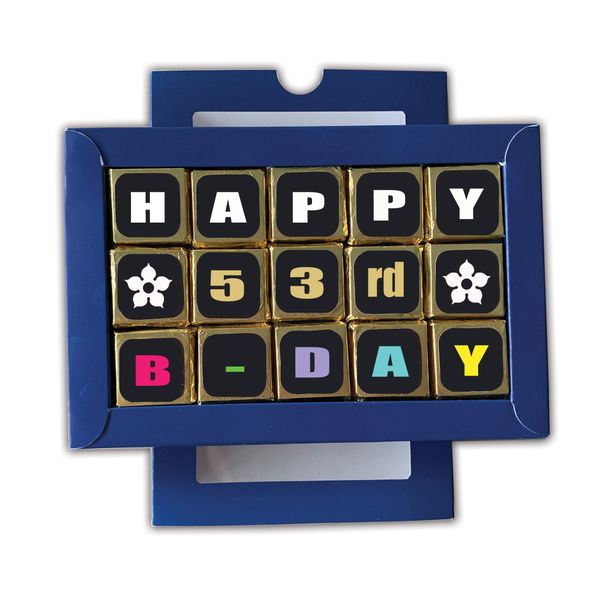 Sweetalk – Chocolate Gift Box for 53rd Birthday