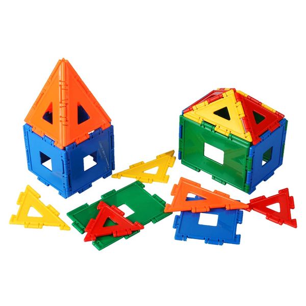 Greenbean - Geosolids Geometric Building Set - 120pcs in Polybag
