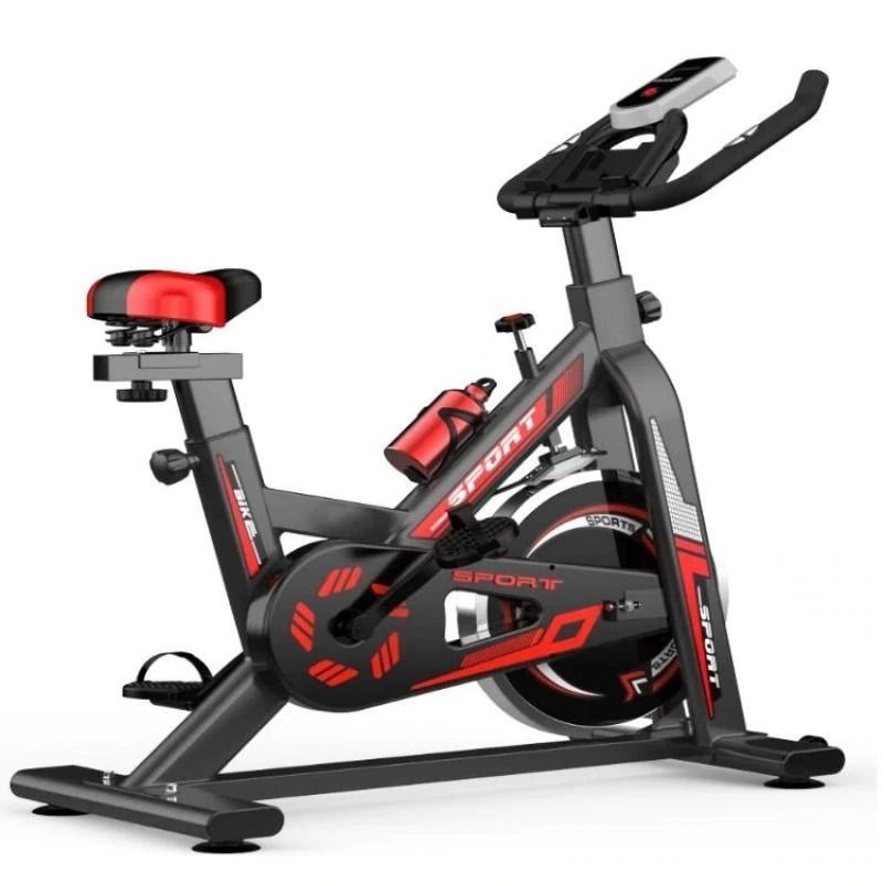 Ultra-Quiet Indoor Sports Exercise Spinning Fitness Bicycle - Blue, Black