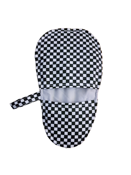 Checkered Cotton 2 Pack Mini Oven Mitt