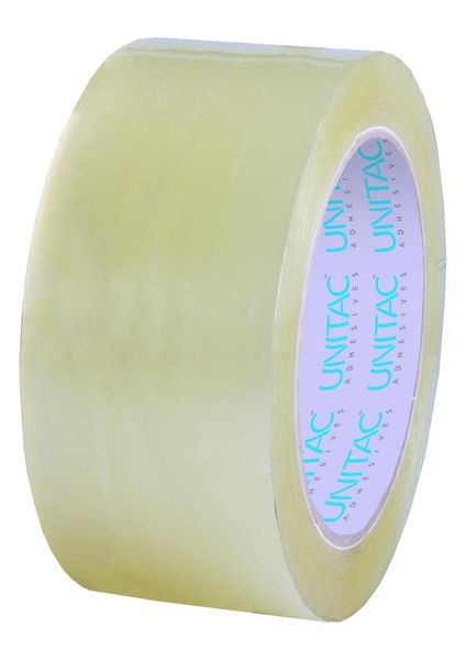 Unitac Large Core Packaging Tape Clear 48mm x 100m - Box Of 36