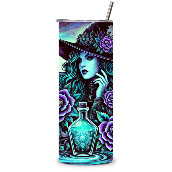 Mystic Witch Tumbler - Sip with Magical Intent