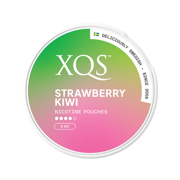 XQS Strawberry Kiwi 8mg Nicotine Pouches