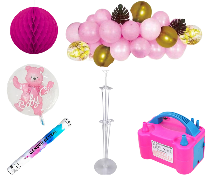 It's A Girls Baby Shower Décor Box- Girl Gender reveal Décor box