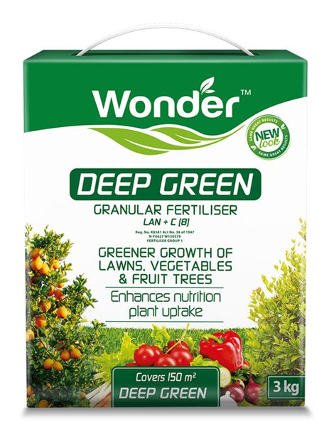Wonder Deep Green LAN/KAN Fertiliser 3kg