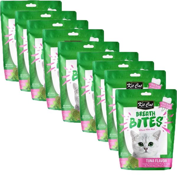 Kit Cat Tuna Breath Bites - 9 x 60g
