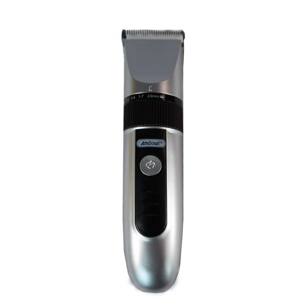 Rechargeable Pet Grooming Hair Clipper &amp; Trimmer - Silver