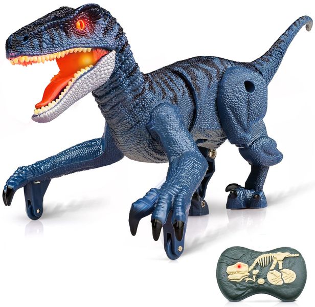 Remote Control Dinosaur Toys with Light &amp; Realistic Roaring Sound for Boys