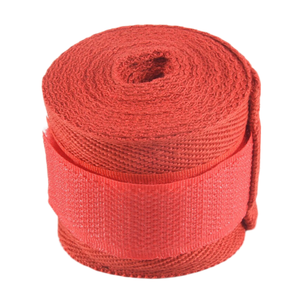 1 Pc 2.5M Eslatic Cotton Sports Strap Boxing Bandage Wraps Red