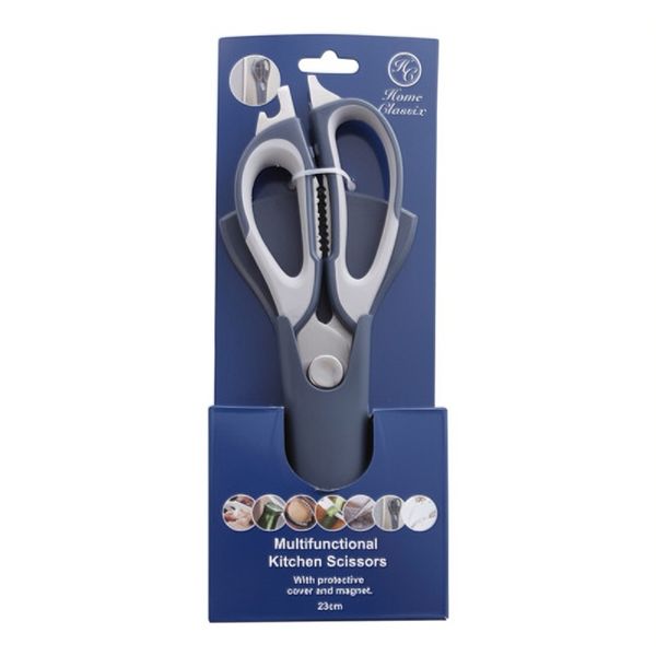 Home Classix Kitchen Scissors with Protective Cover and Magnet 23cm