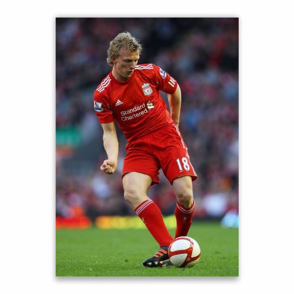 Dirk Kuyt Liverpool Poster - A1