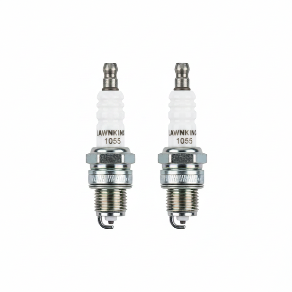 Lawnking Spark Plug for Lawn Mowers - Standard Replacement Part - 2 Pack