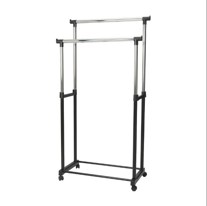 BB Double Pole Telescopic Clothes Rack Shop Today. Get it Tomorrow!