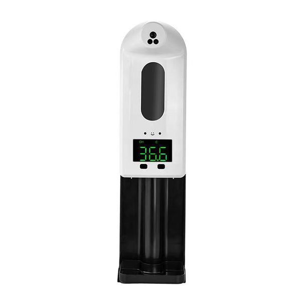 Automatic Sanitizer Dispenser 1200ML &amp; Thermometer with Audio - 2 in 1
