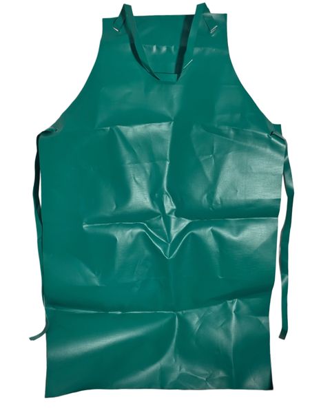 Heavy Duty PVC Grass Cutting Apron - Green