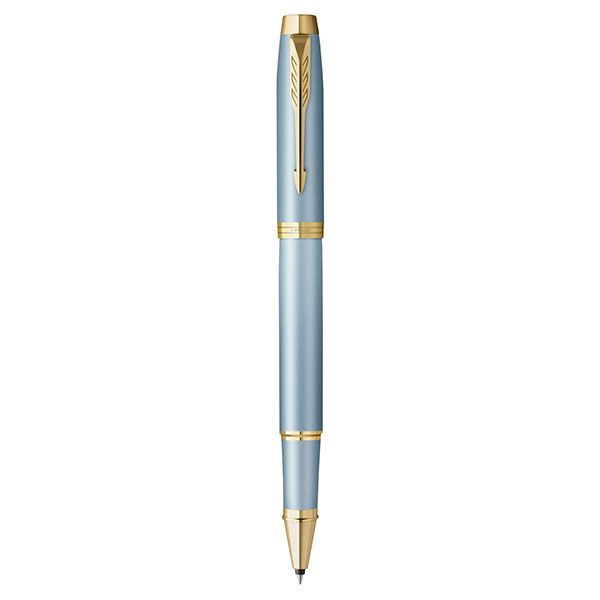 PARKER IM Writing Rituals Roller Ball Pen - Green Gold Trim