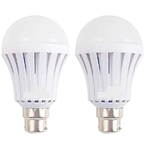Loadshedding LED 9W Rechargeable Smart Light Bulbs 9w - 2piece
