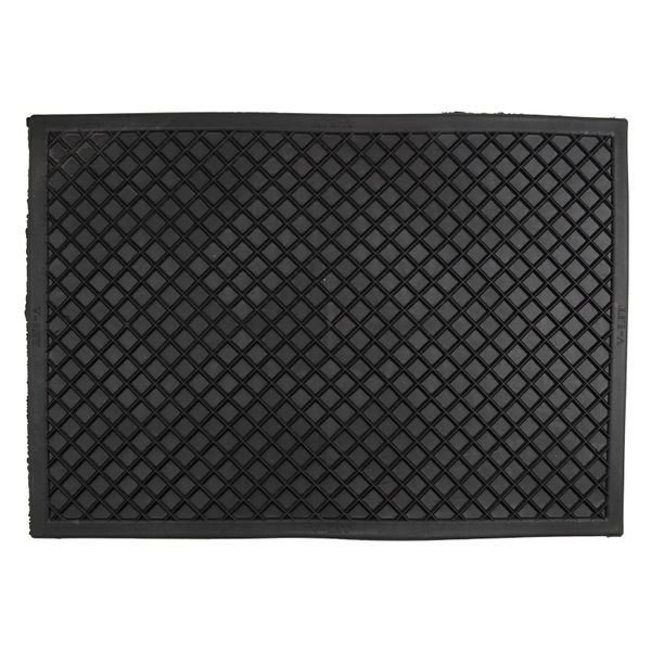 Mat Car Rubber- Universal 580mm x 320mm - Black - Bulk Pack of 5