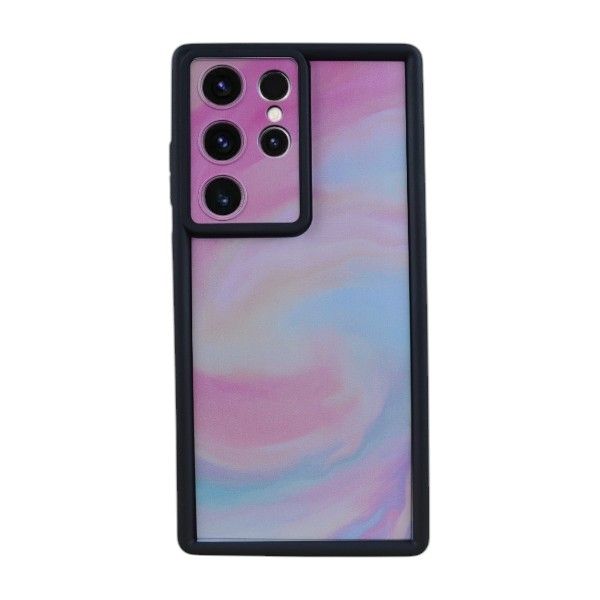 Tie Dye Gradient Phone Case Compatible With Samsung S23 Ultra - Multicolor