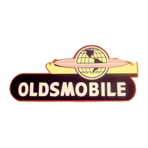 Oldsmobile Contour Cut Wall Art