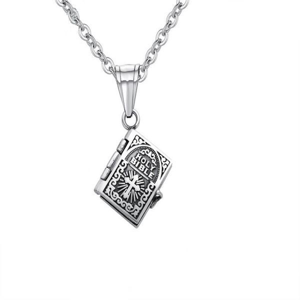 Holy Bible Female Necklace