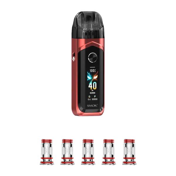 Smok Nord 6 Pod Kit System MMF Combo (Device and RPM Coils) - Peach Device