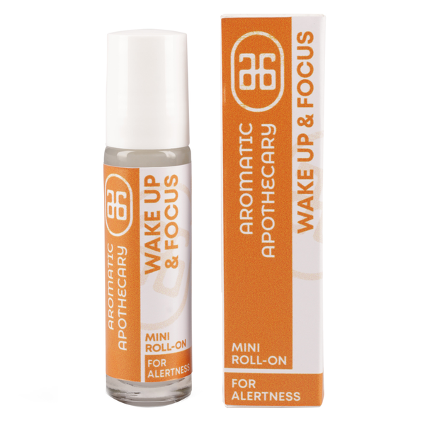 Aromatic Wake up &amp; Focus mini Roll-on 10ml