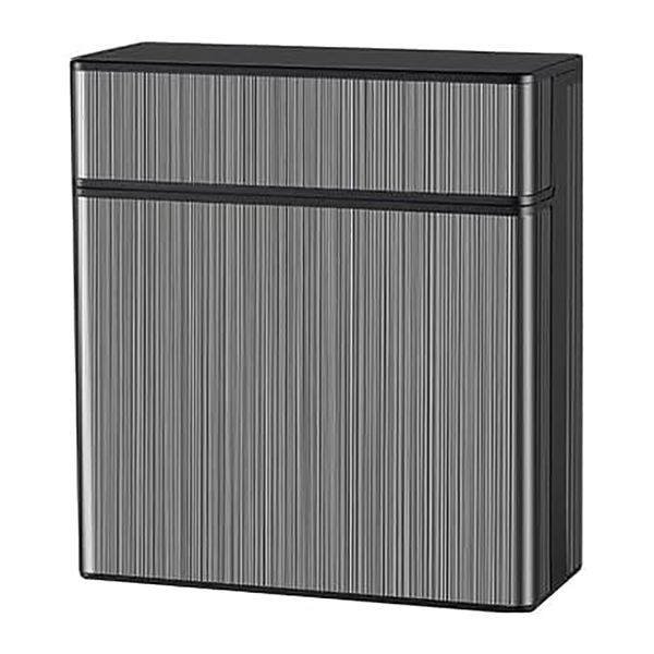 High Capacity Metal Cigarette Case, Cigarette Box for 40 Cigarettes