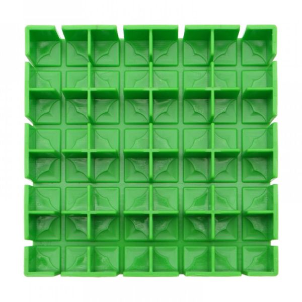 Synergy360 Plastic Fruit Cutter Plate - 16 Slot Tomato, Grape, Slicer