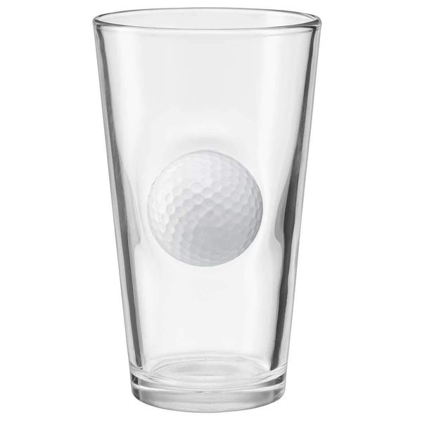 Golf Ball Glass Water Cup, Beer Mug 0.43L