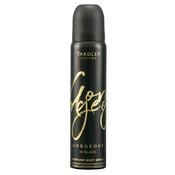 Yardley Gorgeous In Black Perfume Body Spray