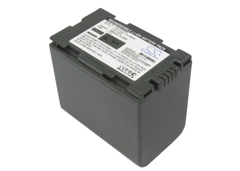 PANASONIC AG-DVC15 &amp; HITACHI DZ-MV200A Camera Battery/3300mAh