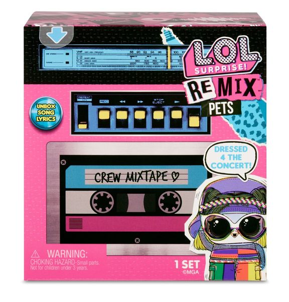 L.O.L Surprise Remix Pets - Blindbox