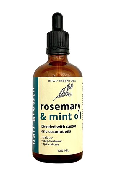 Bitou Essentials Rosemary and Mint Hair and Scalp Oil 100ML