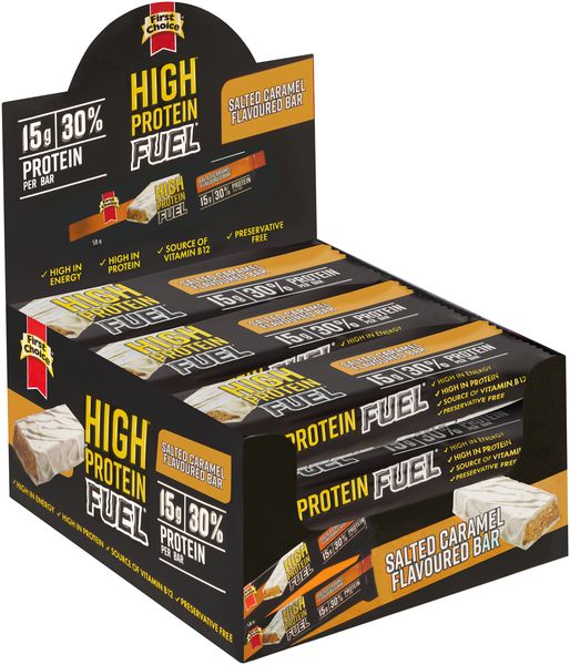 First Choice High Protein Fuel Bar - Salted Caramel