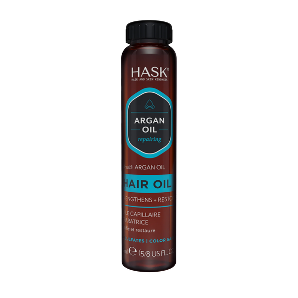 Hask Argan Oil Repairing Shine Hair Oil 18ml