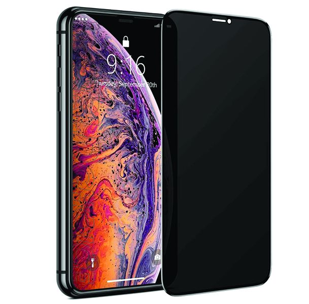 World Choice Privacy Tempered Glass Protector Compatible with iPhone X