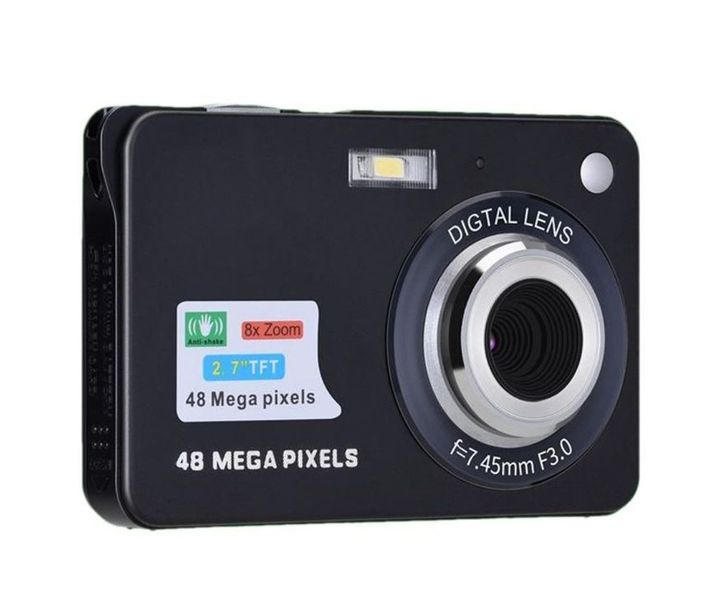 48MP 2.7" Screen 8X Digital Zoom 4K Video Camera