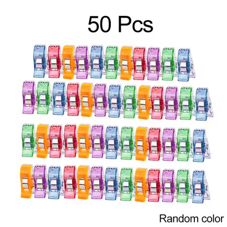 Wonderclips for Sewing - 50PCS Multicolor Sewing Clip Set 