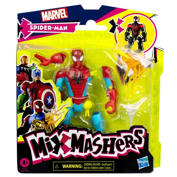 Spider-Man Mixmashers Spider-Man Basic Figure