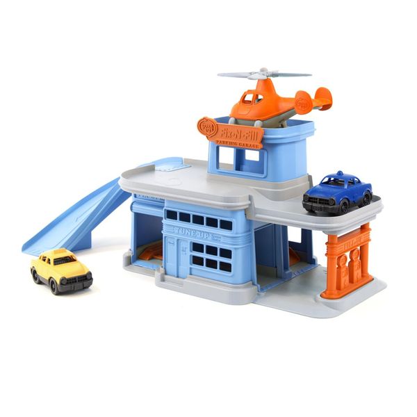 Green Toys - 100% Recycled Plastic Parking Garage Playset