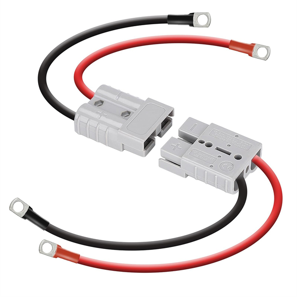 50A 8Awg Battery Quick Connect Electric Forklift Cable Kit