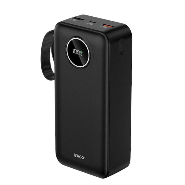 BWOO 22,5W 30000 mAh power bank with LCD screen